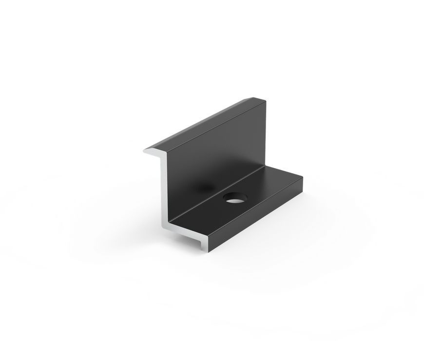 EINDKLEM 30MM  LENGTE 60MM ZWART