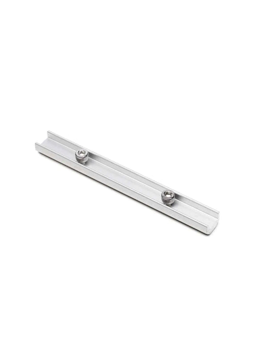 Koppelstuk zonnepaneel rail - Zwart