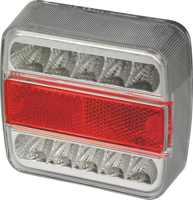 Carpoint Achterlicht Met 5 Functies 12 Volt Led 108 X 98 Mm