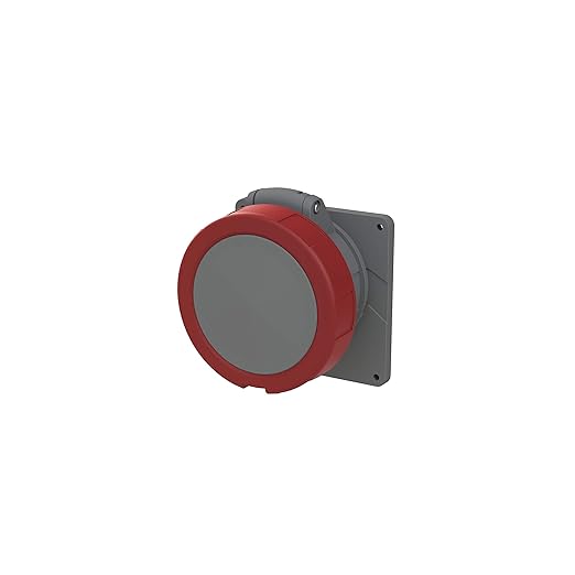 416ERU6W  Industrial, Easy & Safe IP67 rode paneelmontage 3P + N + E industriële stroomaansluiting, nominaal vermogen 415V  2CMA101302R1000 416ERU6W