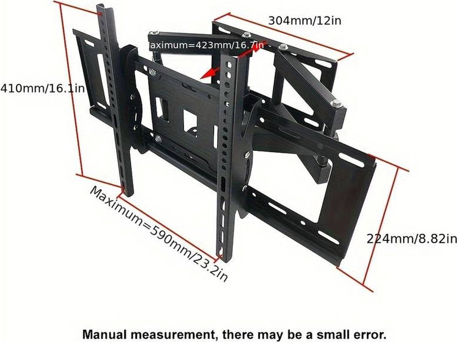 TV-muurbeugel flat panel 32-60-inch 32-80- inch Verlenging Kantelbaar LCD-scherm Cantilever Muurbeugel