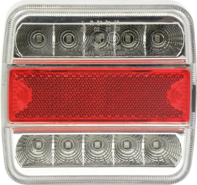 Carpoint Achterlicht Met 5 Functies 12 Volt Led 108 X 98 Mm