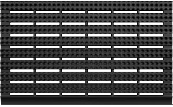 Buiten Deurmat 61 x 91 cm – Zwart – TPE Anti-slip