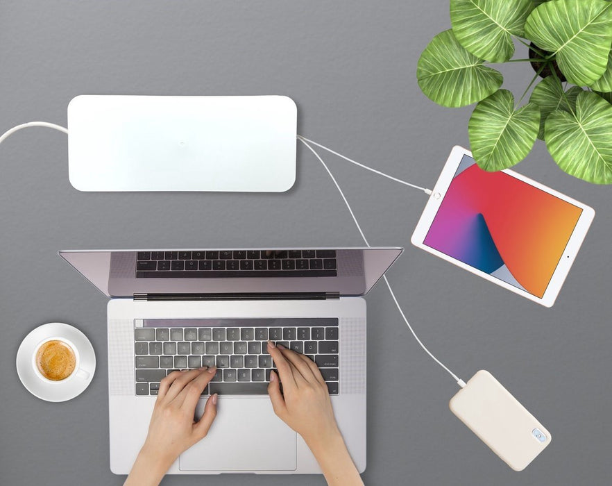 Stekkerdoos cover box wit - Stekkerdoos Opbergbox – Kabelmanagement – Kabeldoos – Opbergdoos stekkerdoos - Kinder beveiliging - Opbergbox Stekkerdoos - Extra veiligheid voor Kinderen/Huisdieren