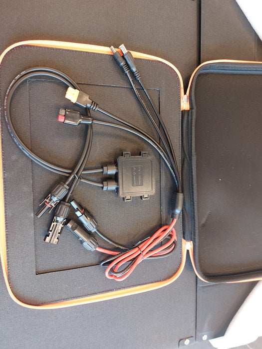 Zonnepaneel 100W - Solar panel - opvouwbaar zonnepaneel - zonnepanelen - flexible - geschikt voor powerstation