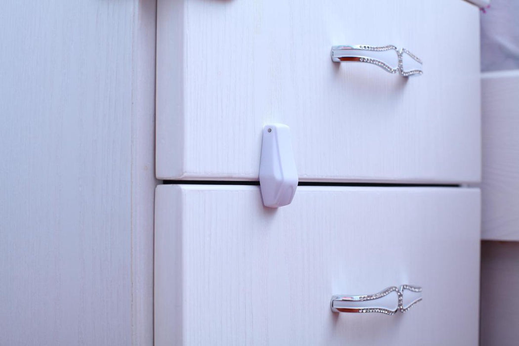 4 stuks Vinger beveiliging – Lade stop tijdens sluiten -  lade en kast stoppers - Vinger bescherming – Schuif beveiliging – Kinder slot – lade- & kastslot - Kasten - Lades