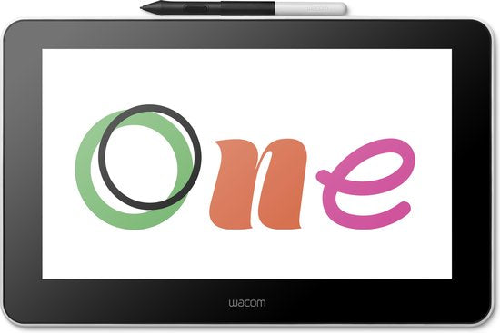 Wacom One 13 - Tekentablet - 13 inch - Wit *Retour*