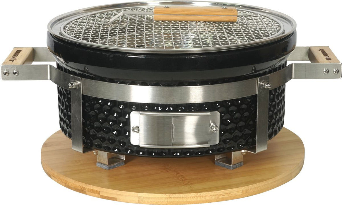 Burnit Hibachi Grill Rond - BBQ - Ronde Shichirin - Teppanyaki - Hibachi - Tafel Grill - ø 30cm