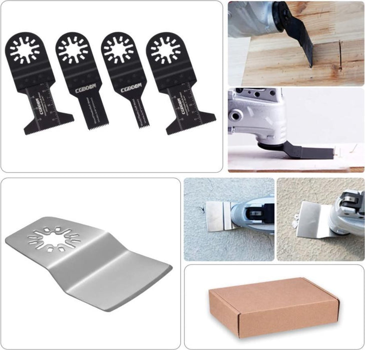 Accessoireset Multitool Oscillerend Zaagbladen Set Universeel  DIY Hobby