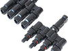 MC4 T-Splitter 4-naar-1 Set – IP67