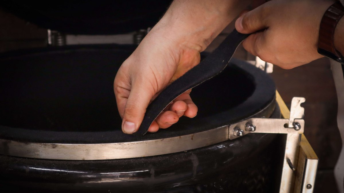 Burnit BBQ Vilt – 5 Meter Lang | 2,8 cm Breed - BBQ Vervangingsvilt - BBQ Vilt - Geschikt voor alle merken