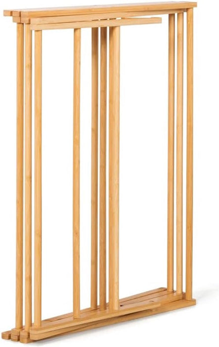 Bamboe Accordeon Droogrek - Compact en Praktisch voor Elke Ruimte