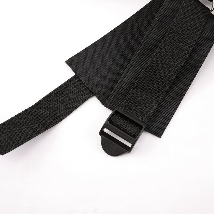 Bed Bondage Set - BDSM - Erotische Handboeien & Enkelboeien - Verstelbaar - Seksspeeltjes voor Koppels - Zwart