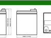 Sunwaytech Gel Accu 12V 33Ah (6-GFM-33) – afbeelding 3