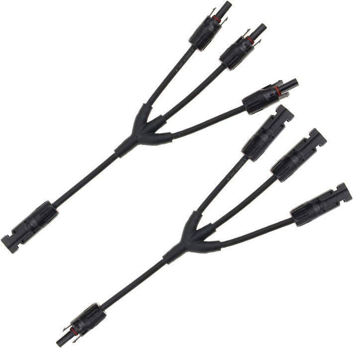 MC4  splitter kabel set male en female (Y1-3)