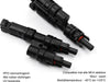 Harris and Hertz MC4 T-Splitter 2-naar-1 Set – IP67 – afbeelding 2