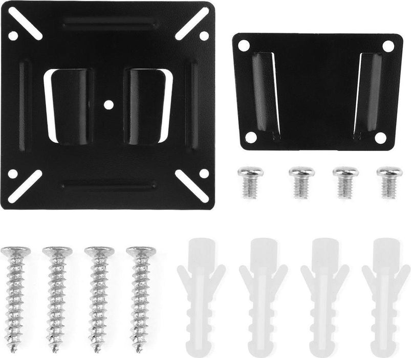 TV PC Muurbeugel wandbeugel voor flatscreen TV's en PC monitoren - 14 t/m 24 inch