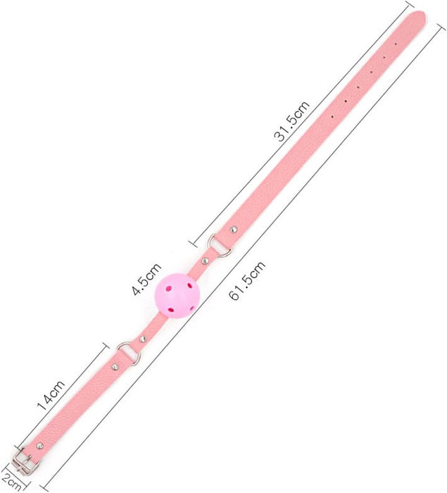 Ball Gag - Parabenen Vrij - BDSM - Bondage - Firecracker - One2Play Voor Spannende Avonturen