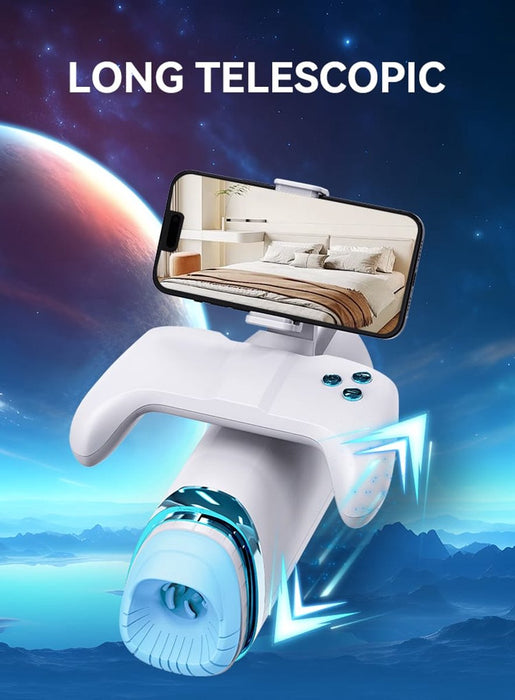 One2Play Masturbator met Telefoonhouder Pocket Pussy - Blowjob Simulator - Kunst Vagina – Sex Toys Mannen – Nep Kut