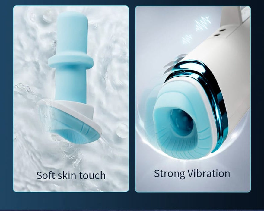 One2Play Masturbator met Telefoonhouder Pocket Pussy - Blowjob Simulator - Kunst Vagina – Sex Toys Mannen – Nep Kut