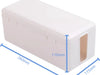 Stekkerdoos Opbergbox – Wit – Kabelmanagement – afbeelding 4
