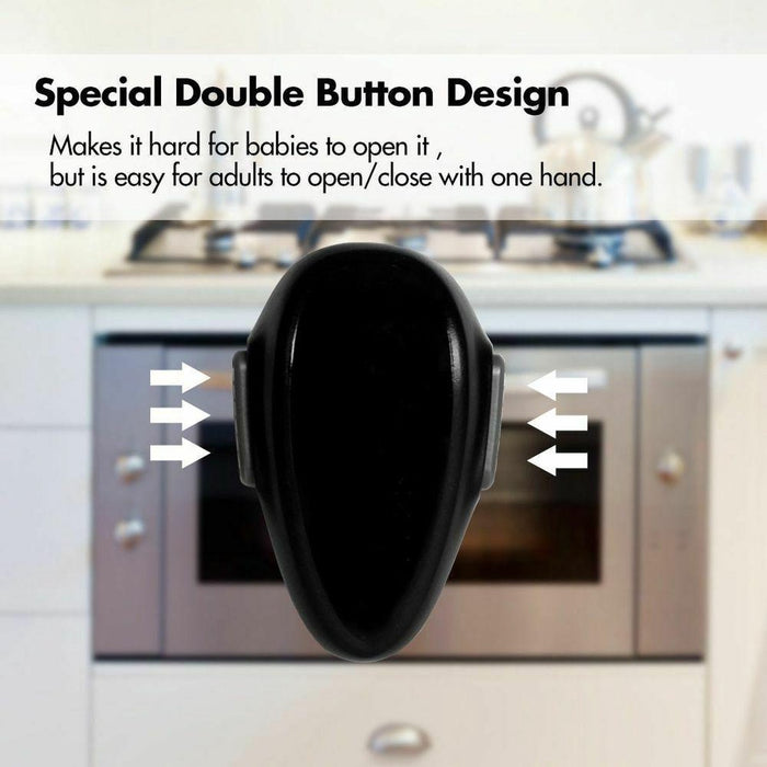 Oven Slot - vaatwasser - Baby veilig - Baby proof - Deurklinken vergrendelen - Deurklink vergrendelaar - Veiligheidsslot - Deurbeveiliging - Deuren - Ovenslot