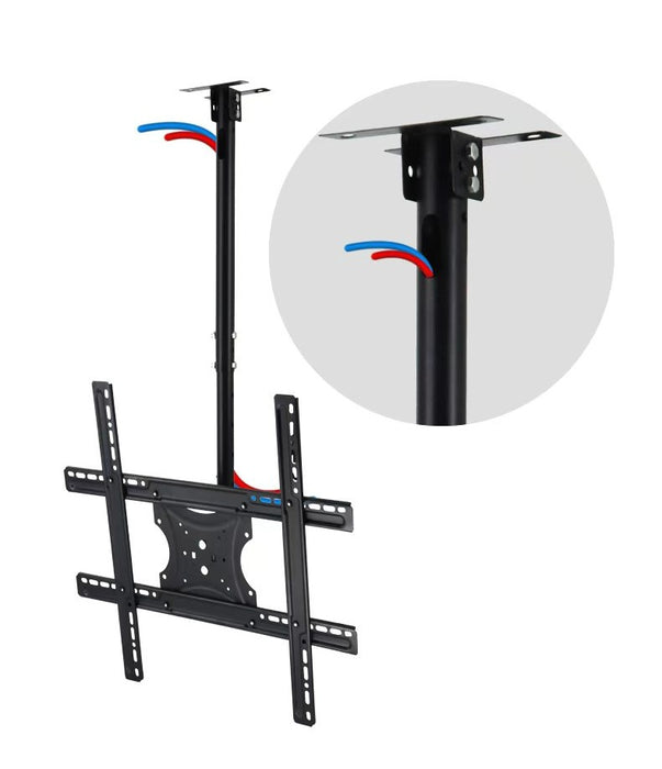 Universele TV-Beugel – 360° Draaibaar – Plafond & Wandmontage – In Hoogte Verstelbaar – VESA tot 600x600 – Voor 32-65 inch TV’s