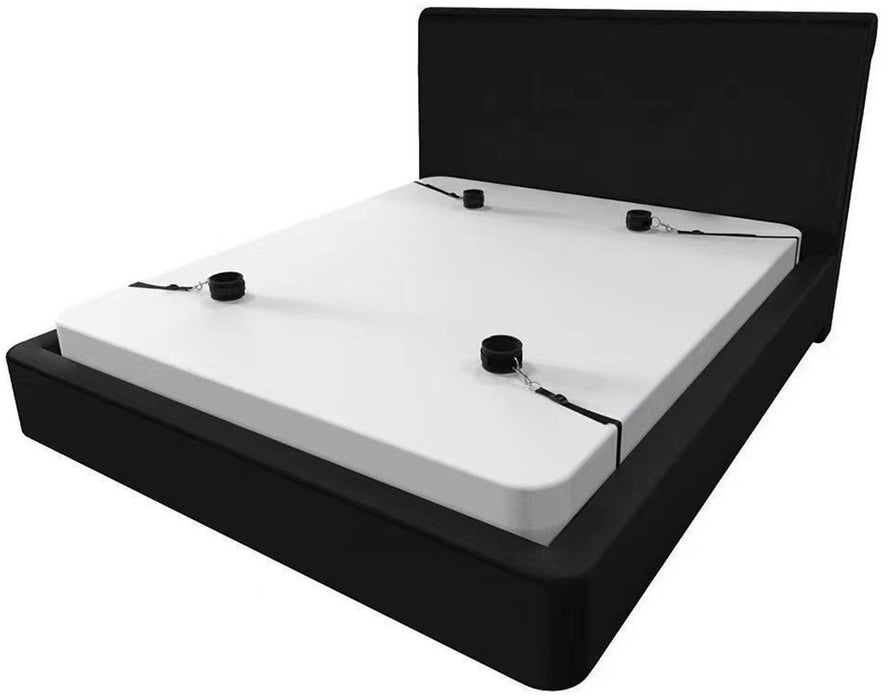 One2Play - BDSM Bed Handboeien - Matras SM Set - Bondage Handboeien Set - Handboeien - Sex Toy voor Koppels - Seksspeeltje